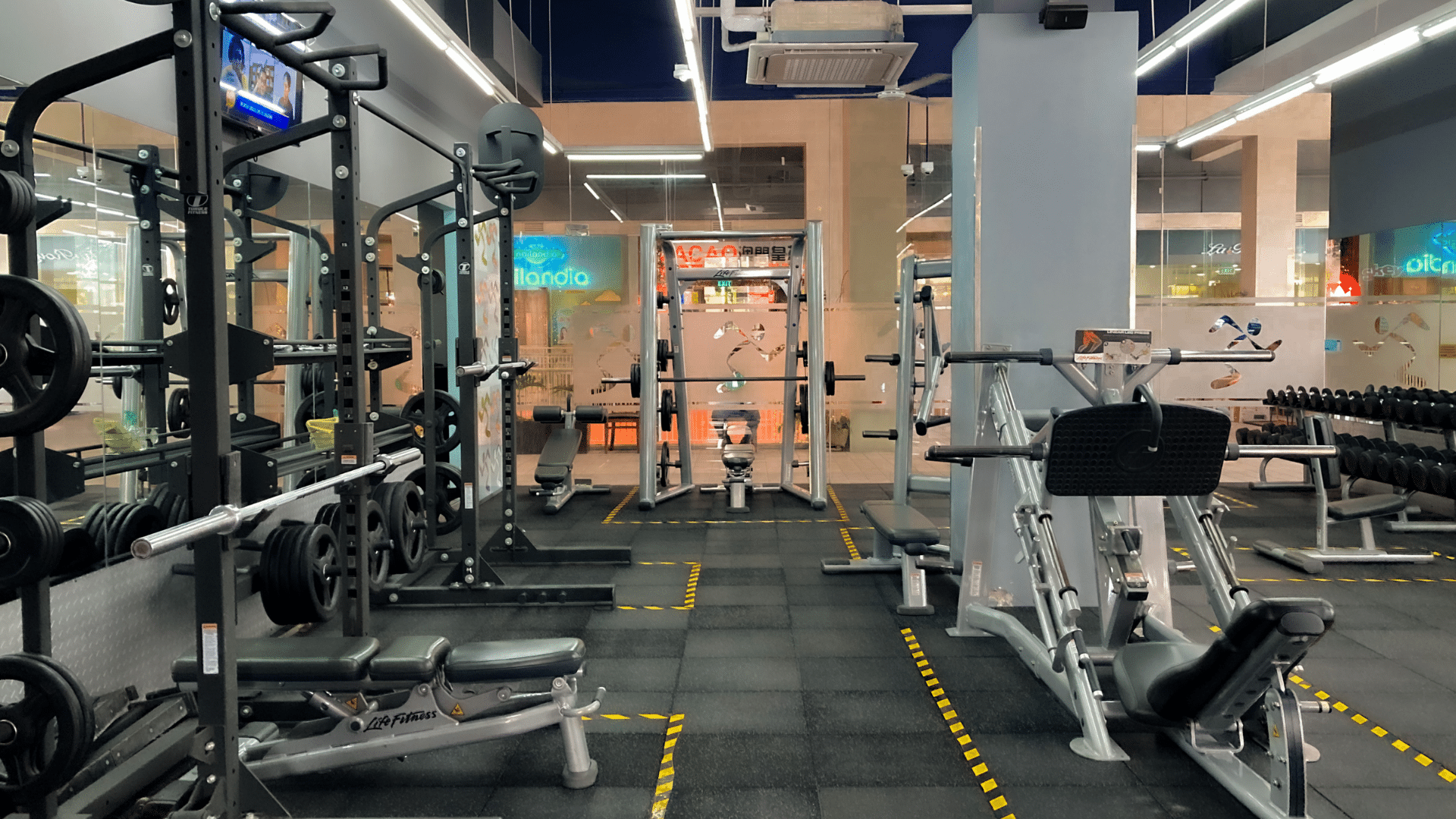 Renovated Gym