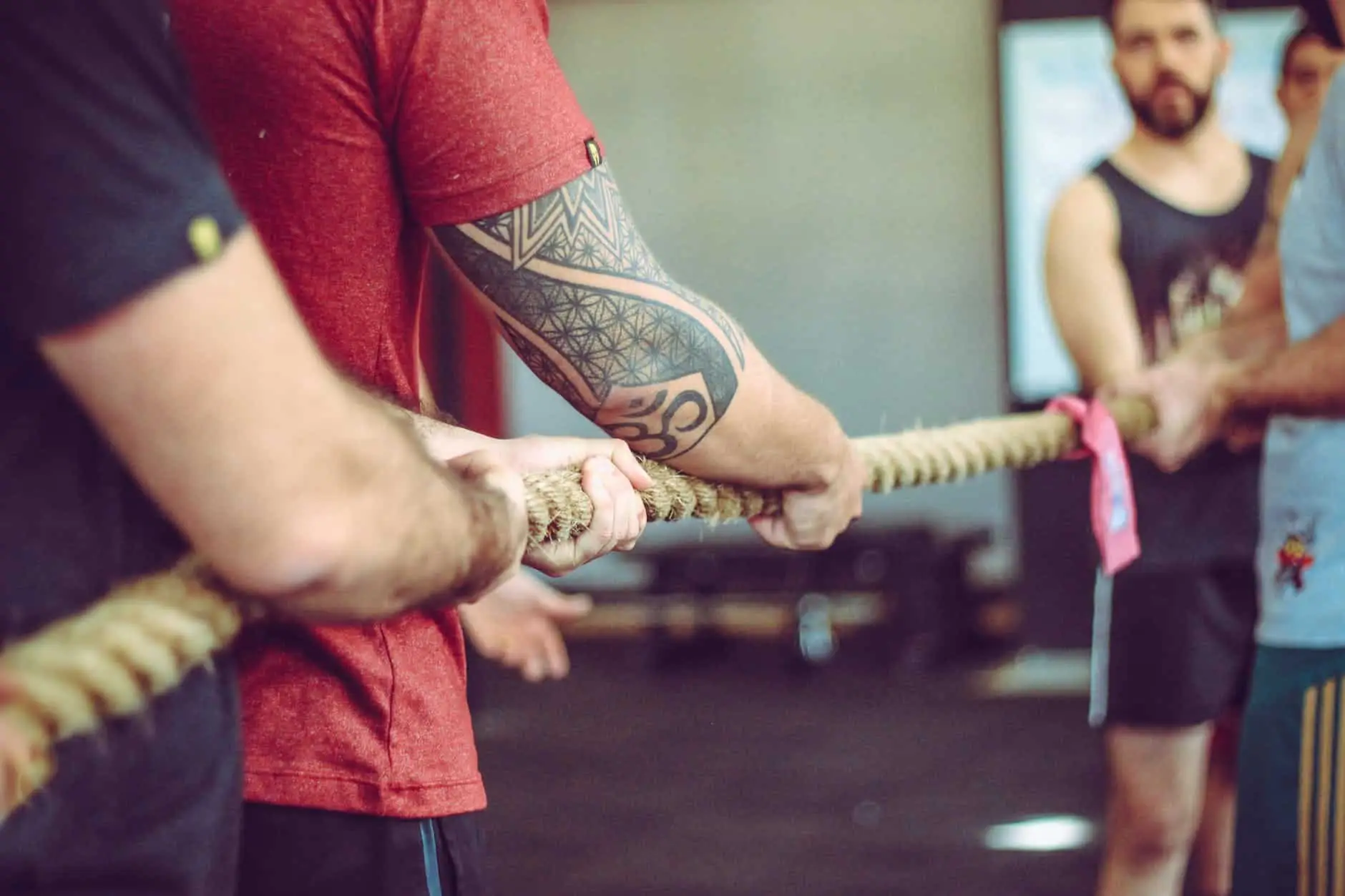 tug of war body building