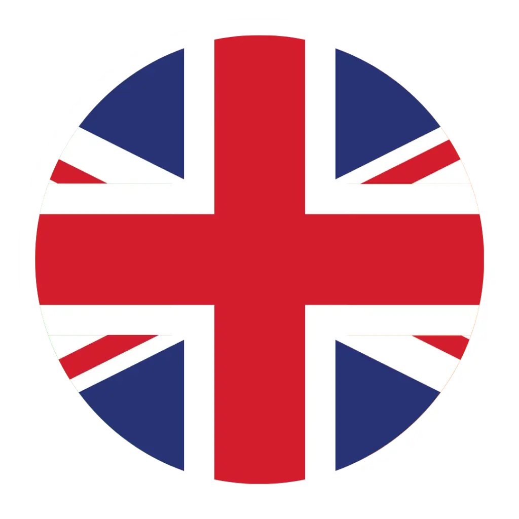 UK flag in circle